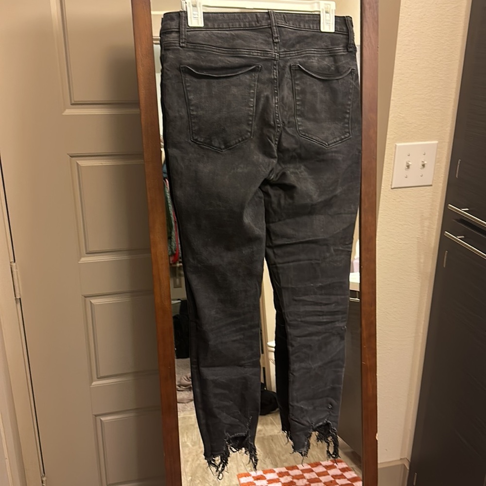 Abercrombie skinny leg black jeans - Picture 3 of 3
